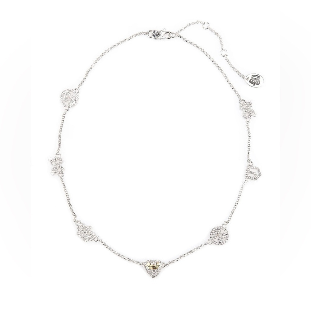 Juicy Couture Pave Icon by the Yard Necklace